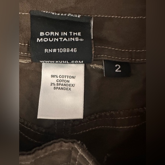 Kuhl Brown Cargo‎ Cotton Skirt with Pockets size 2 - Picture 6 of 7